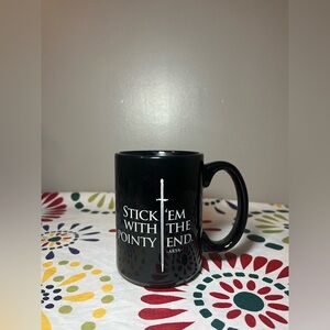Game of Thrones Coffee Mug-Stick Them With The Pointy End Arya